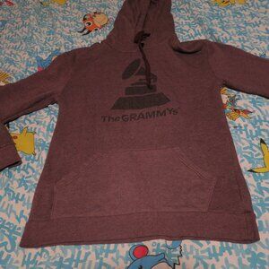 The Grammys Official Merch Hoodie Golden Goods Fleece Burgundy Women's Medium
